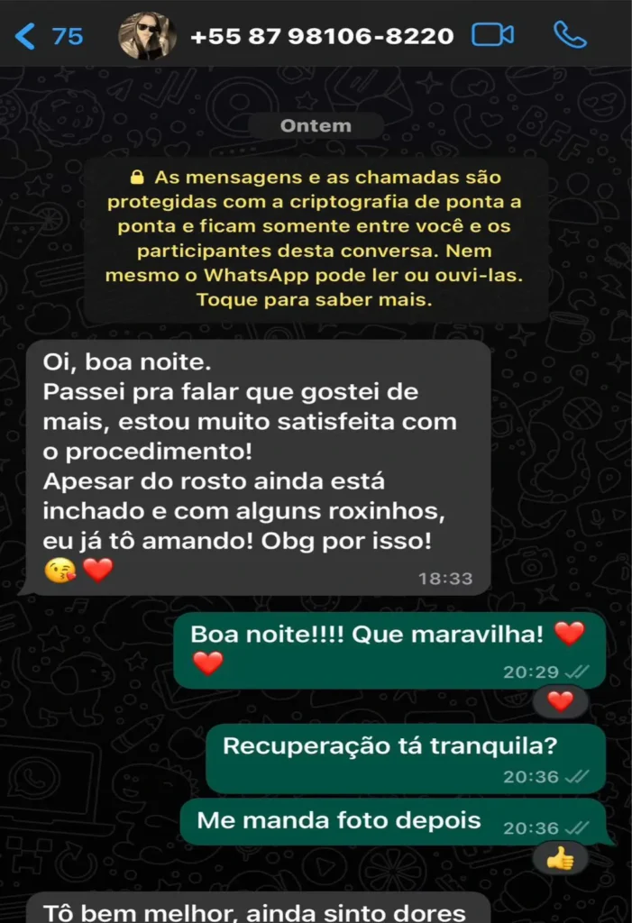 Dra. Samara depoimento 4